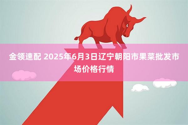 金领速配 2025年6月3日辽宁朝阳市果菜批发市场价格行情