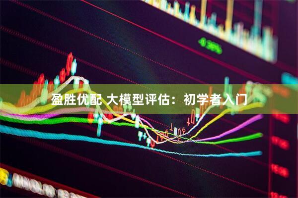 盈胜优配 大模型评估：初学者入门